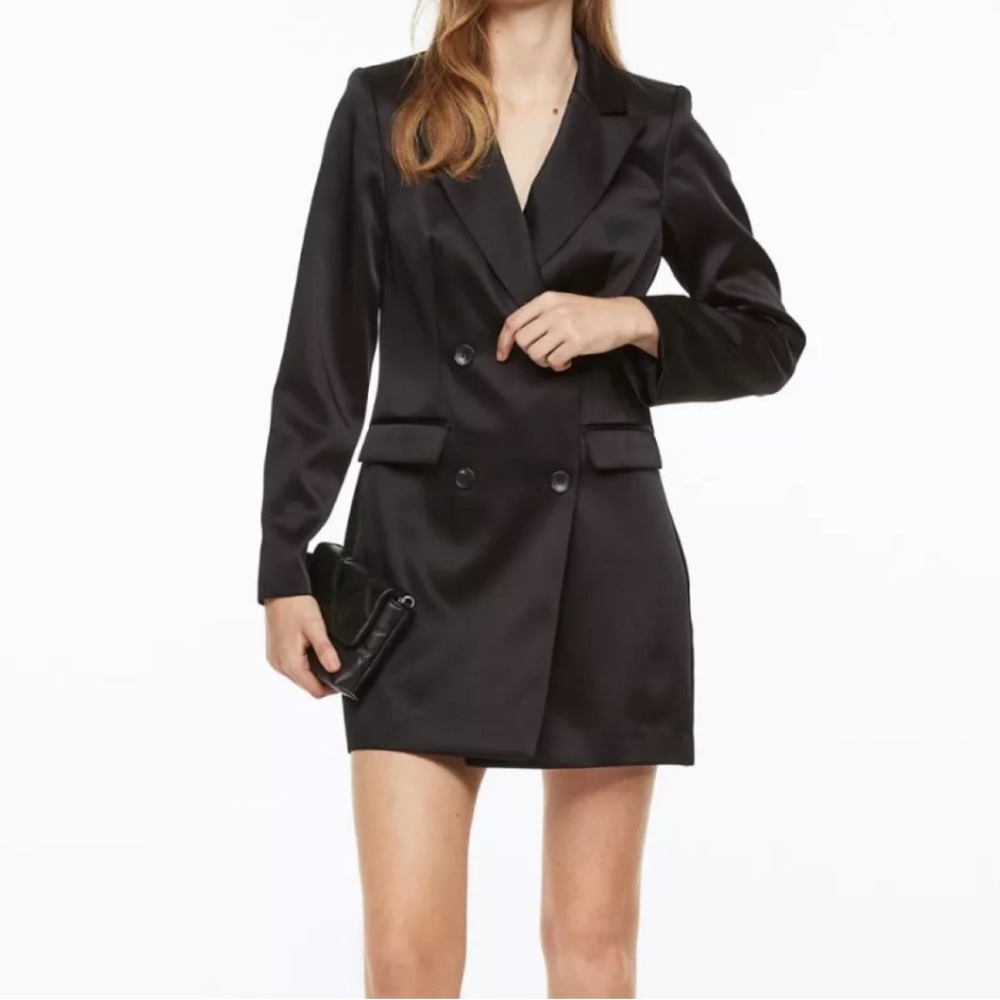 Double-breasted blazer dress